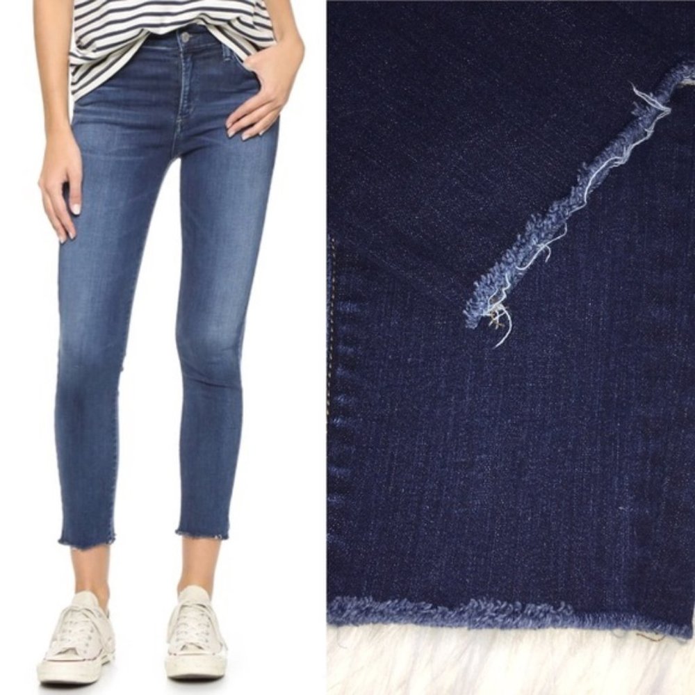 ✨ Raw Hem Skinny/Straight Jeans | J Brand